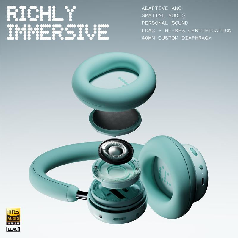 【Outdoorfun】Cmf Headphone Pro Wireless Modular Over-Ear Headphones with ANC, Hi-Res LDAC, 100H Battery & Fun Controls