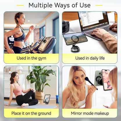 PQRQP Magnetic Car Phone Holder,360° Adjustable Vacuum,Suction Cup Phone Mount for Magsafe,Fit for Iphone 11 and Above