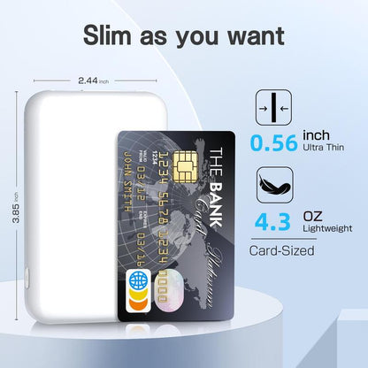 Magnetic Wireless Power Bank 5000Mah - Portable Charger with Type-C Cable, Fast Charging, and Lighting Input for Iphone 16/15/14/13/12 Series - Chargeable, Smartphone Smartphone Chargeable